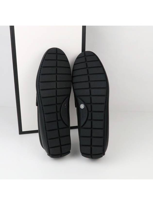 Micro Sima Driving Shoes Black - GUCCI - BALAAN 9