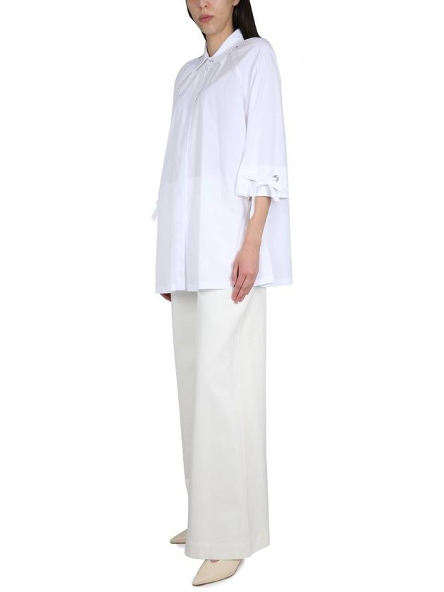 Cotton Shirt White - MAX MARA - BALAAN 8