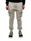 Slim Cut Cargo Cotton Track Pants Beige - RICK OWENS - BALAAN 2