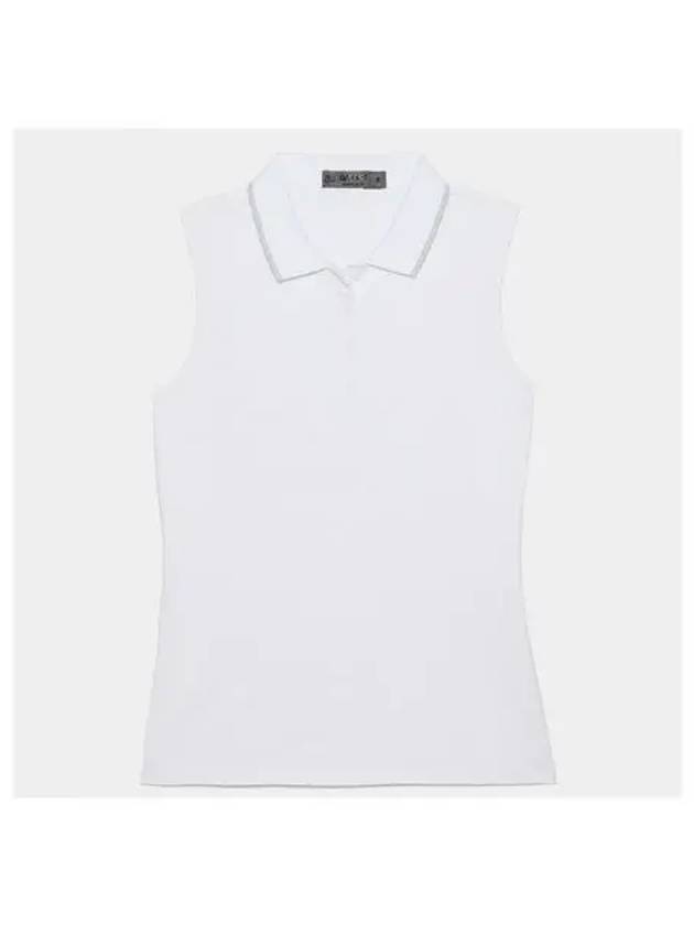 Collar Pleated Sleeveless White - G/FORE - BALAAN 2