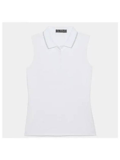 Collar Pleated Sleeveless White - G/FORE - BALAAN 2