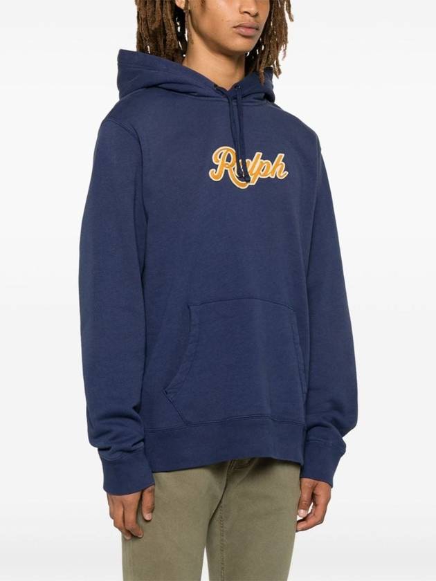 Large Logo Hood Navy - POLO RALPH LAUREN - BALAAN 3