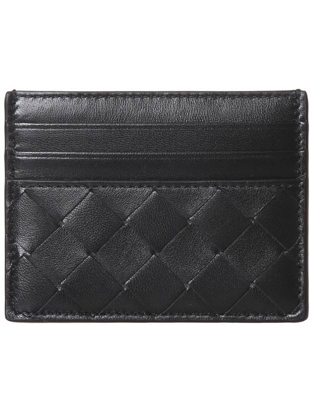 Intrecciato Card Wallet Black - BOTTEGA VENETA - BALAAN 4