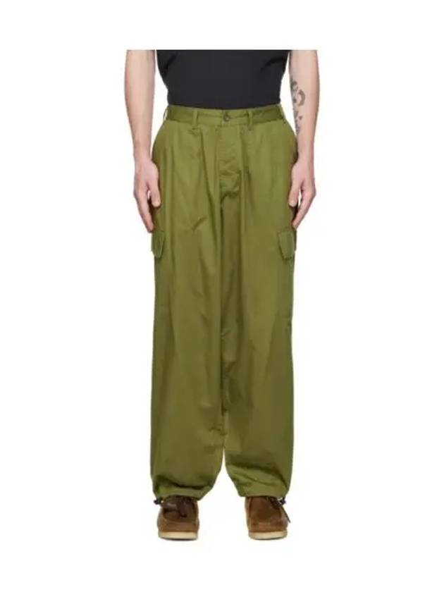 Universal Works Green Loose Cargo Pants - UNIVERSAL WORKS - BALAAN 1