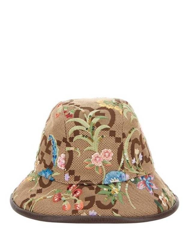 Jumbo GG Fedora Beige - GUCCI - BALAAN 3