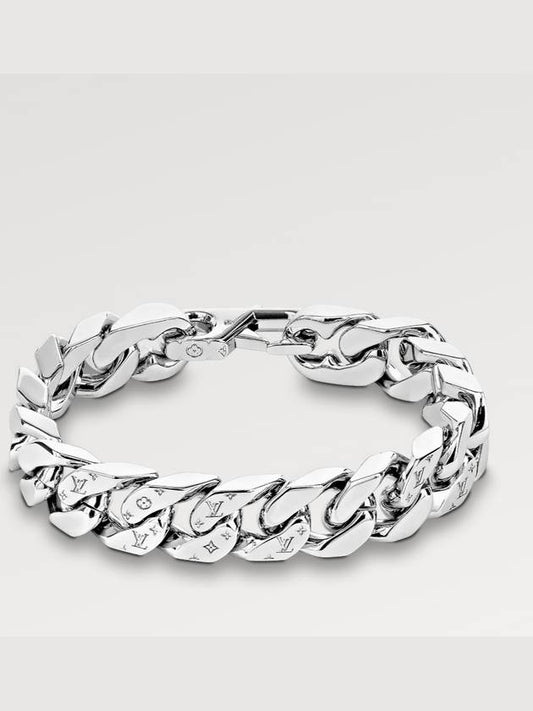 LV Chain Links Bracelet Silver - LOUIS VUITTON - BALAAN 2