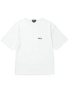 Jeremy Logo Short Sleeve T-shirt White - A.P.C. - BALAAN 5