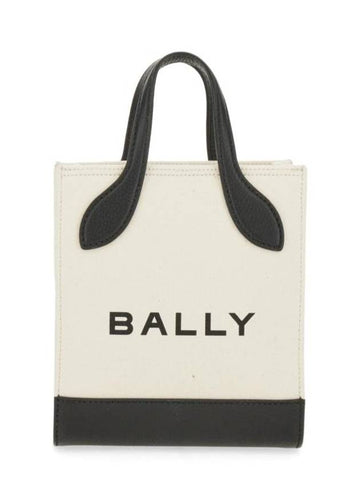 logo tote bag beige - BALLY - BALAAN 1