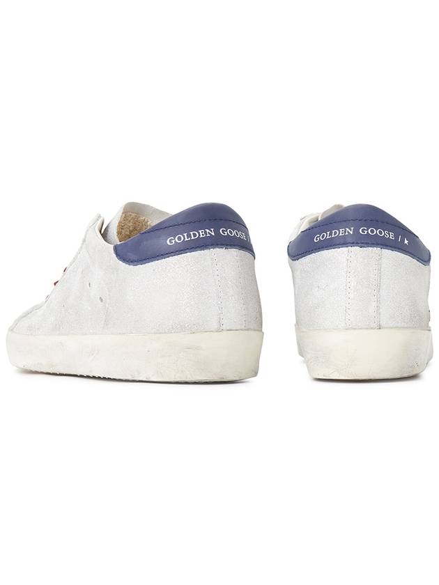 Superstar Glitter Low Top Sneakers Silver - GOLDEN GOOSE - BALAAN 8