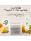 [Mary&May] *TIMEDEAL*  Niacinamide Vitamin C Brightening Mask (30ea) - MARY&MAY - BALAAN 10