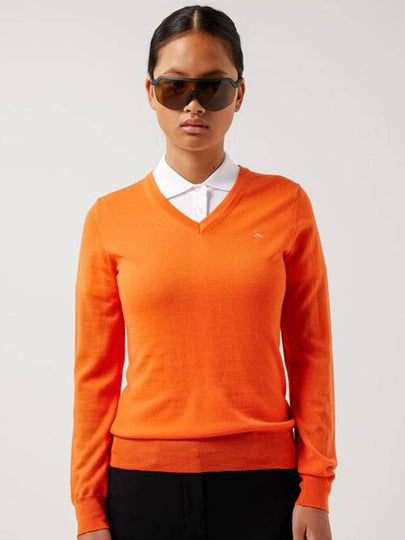 Amaya V-neck Golf Sweater GWKW04743 - J.LINDEBERG - BALAAN 2