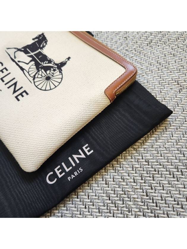 carriage strap clutch bag - CELINE - BALAAN 5