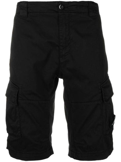 CP Company Short Pants 18CMBE116A005694G999 BLACK - CP COMPANY - BALAAN 2