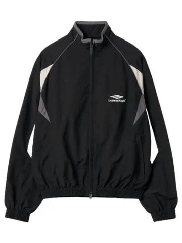 Track Jacket Black Jumper - BALENCIAGA - BALAAN 1