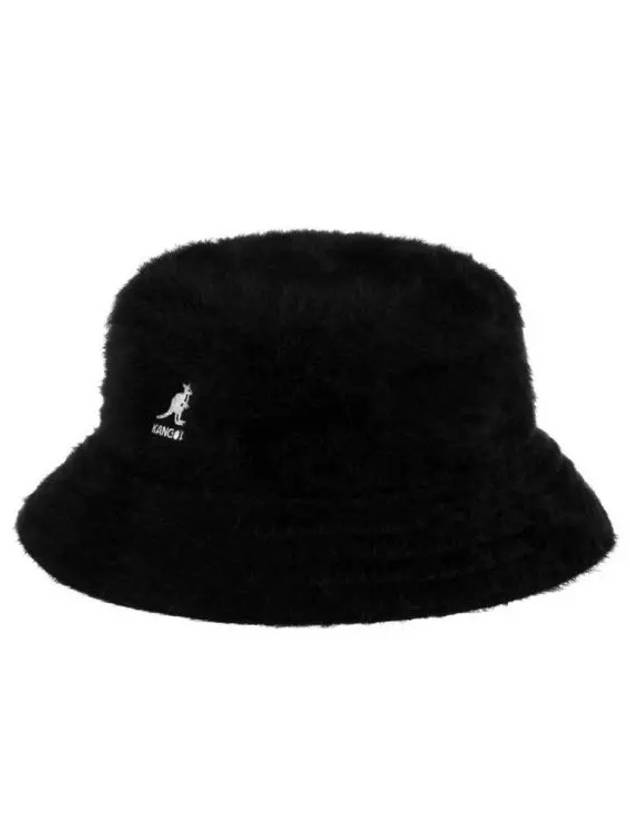 Angora blend bucket hat black ivory K3477 - KANGOL - BALAAN 1