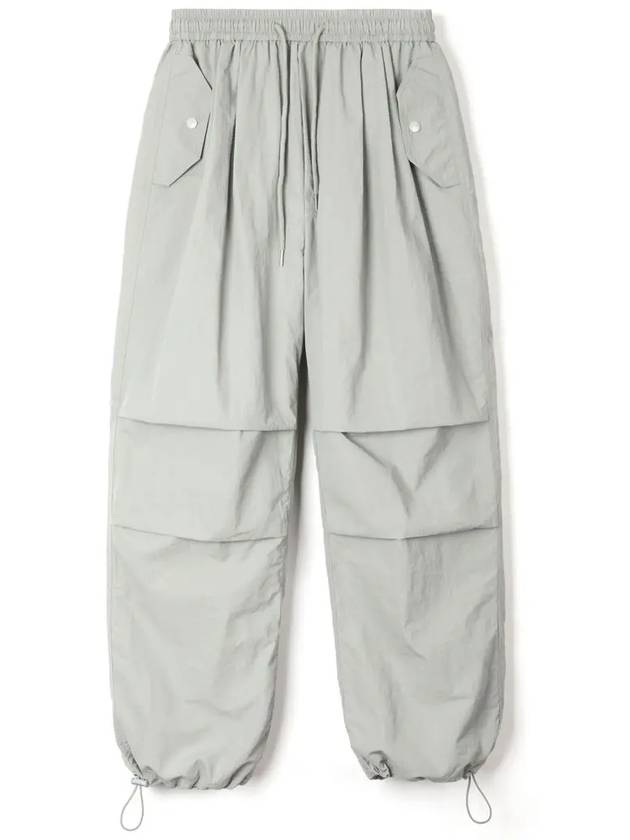 Tasran two-tuck pocket parachute pants_gray - INDUST - BALAAN 3