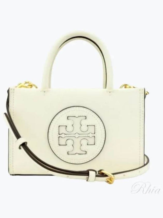 Ella Bio Mini Tote Bag White - TORY BURCH - BALAAN 2