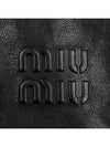 Miu Miu Abunchure Nappa Leather Bag Black - MIU MIU - BALAAN 7