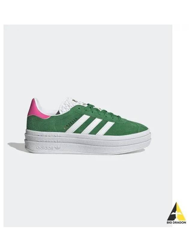 Original Gazelle Bold Low Top Sneakers Green - ADIDAS - BALAAN 2