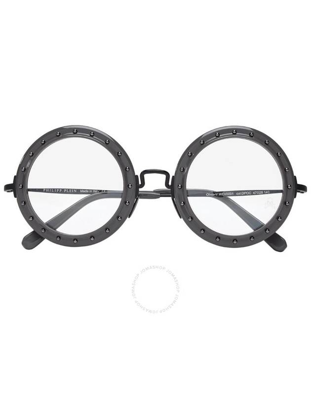 Philipp Plein Olivia-V Demo Round Ladies Eyeglasses 000-WEV0001-PCO002N-DP0C - PHILIPP PLEIN - BALAAN 1