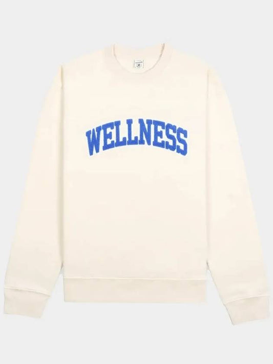 Wellness Logo Sweatshirt Beige - SPORTY & RICH - BALAAN 2