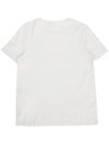 Print Cotton Short Sleeve T-shirt White - MAX MARA - BALAAN 3