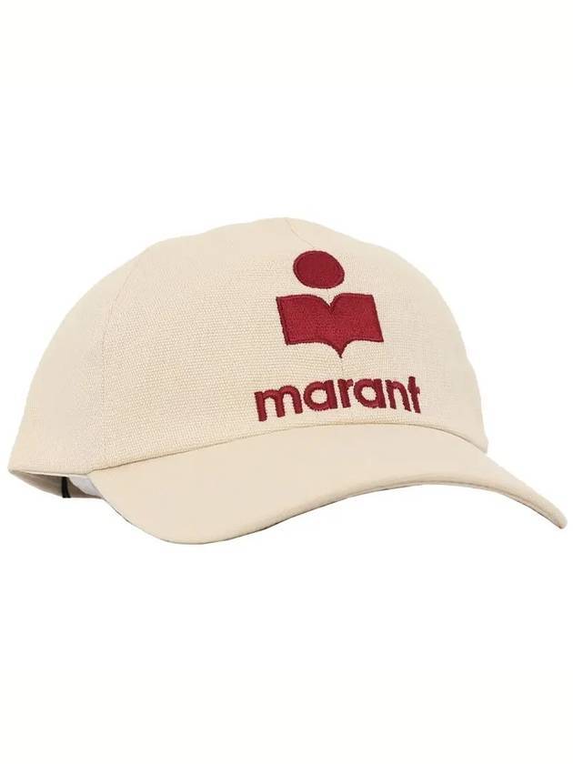 Logo Embroidered Baseball Cap CQ001XFAA1C09A - ISABEL MARANT - BALAAN.