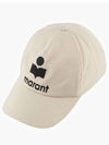 Tyron Logo Ball Cap Beige - ISABEL MARANT - BALAAN 4