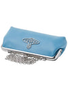 Nappa Thin Line ORB Frame Chain Long Wallet Blue - VIVIENNE WESTWOOD - BALAAN 5