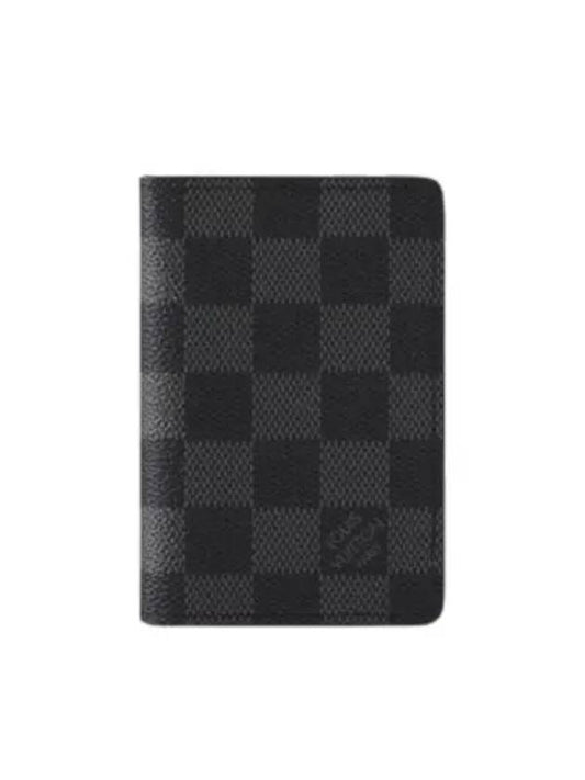 Pocket Organizer Damier Graphite Card Wallet Grey - LOUIS VUITTON - BALAAN 2