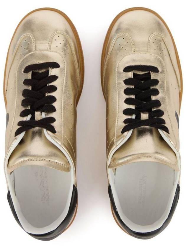 Isabel Marant Metallic Leather Kaycee Sneakers Shoes - ISABEL MARANT - BALAAN 5