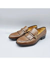 Mirror G Leather Loafers Brown - GUCCI - BALAAN 2