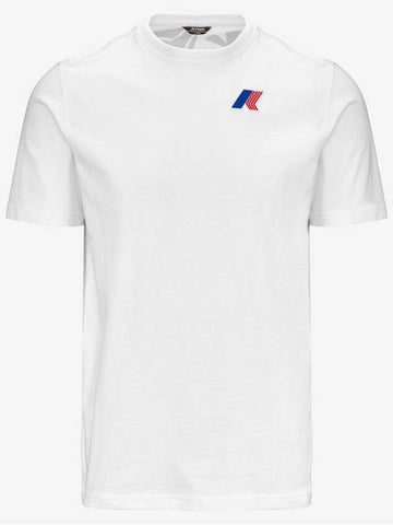 KWAY LF Simple Graphic Short Sleeve T Shirt Y242EUT480 - K-WAY - BALAAN 1