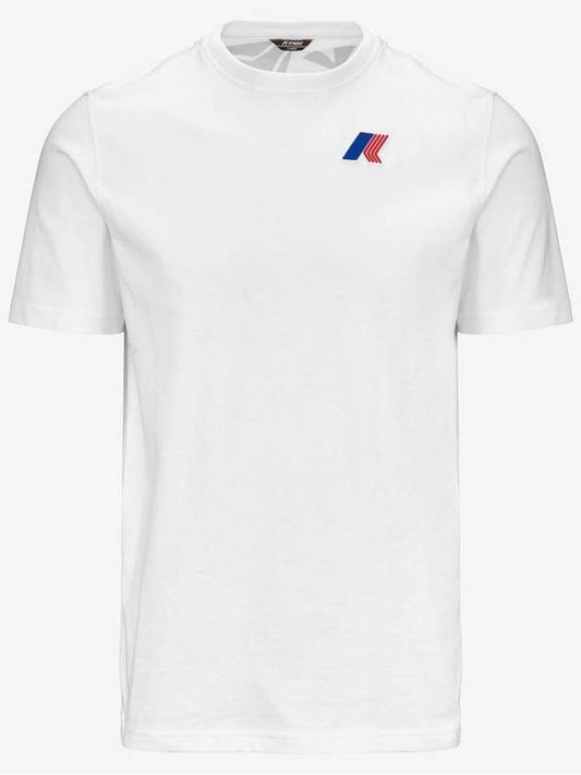 KWAY LF Simple Graphic Short Sleeve T Shirt Y242EUT480 - K-WAY - BALAAN 1