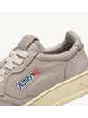 Medalist Goatskin Low Top Sneakers Grey - AUTRY - BALAAN 8