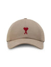 UCP006 AW0041 2811 De Coeur heart logo ball cap - AMI - BALAAN 2