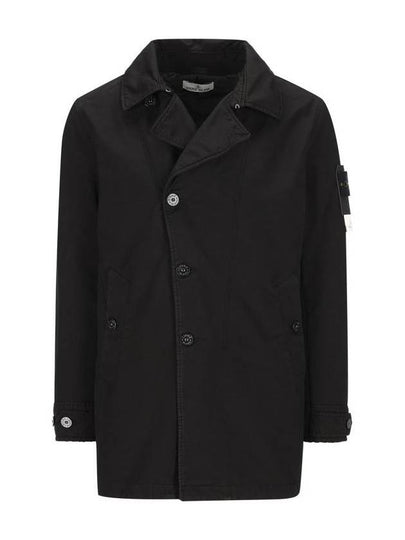 David TC Padding Jacket Black - STONE ISLAND - BALAAN 2