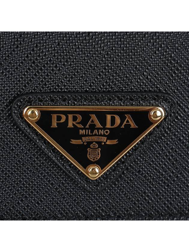 triangle logo saffiano mini bag 1BD356 NZV F0002 - PRADA - BALAAN 7