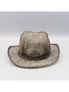 Armani Black Brown Hat Fashion Accessories - GIORGIO ARMANI - BALAAN 3