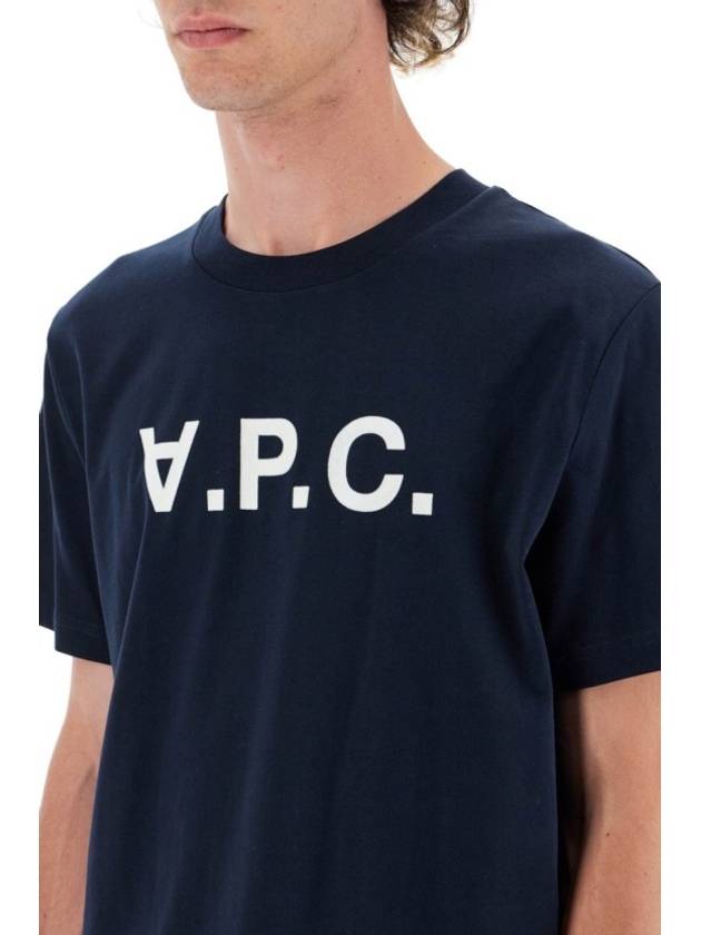 Standard Grand VPC Short Sleeve T-Shirt Navy - A.P.C. - BALAAN 5