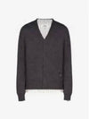 Men's Distressed Cardigan Dark Grey - MAISON MARGIELA - BALAAN 2