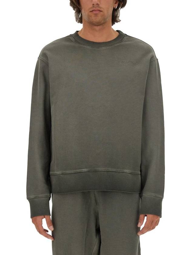 Prewashed Sweatshirt Grey - MSGM - BALAAN 2