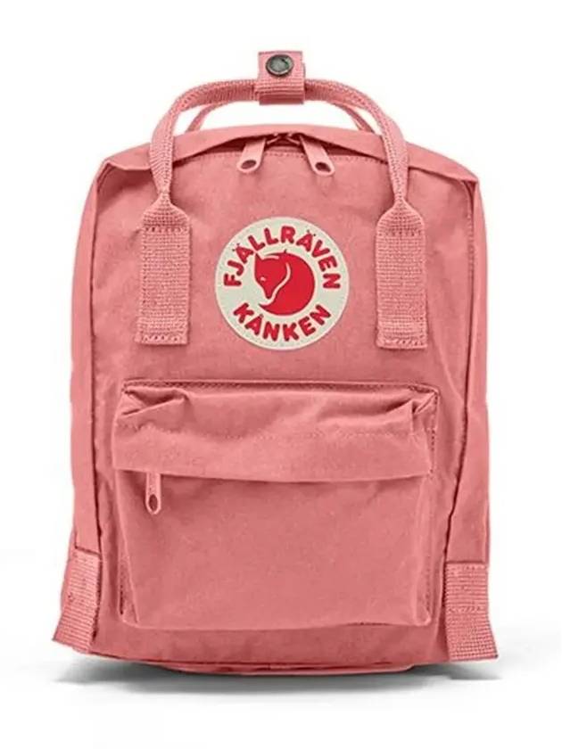 Kanken Logo Mini Backpack Pink - FJALL RAVEN - BALAAN 5