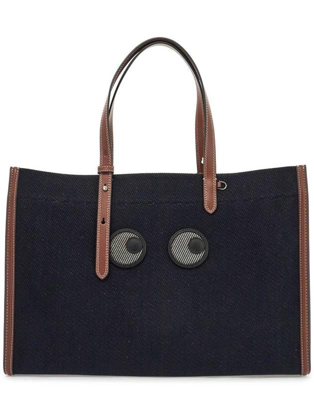 tote bag with eyes print - ANYA HINDMARCH - BALAAN 1