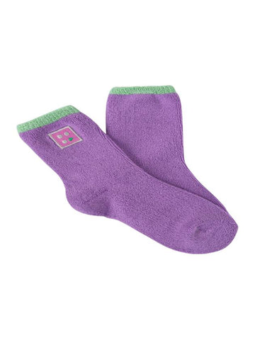 Wapen color combination golf daily women's socks purple - BUTTONPLAY - BALAAN 1