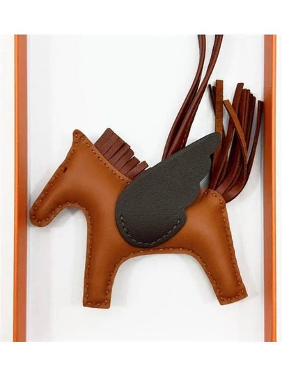 Rodeo Pegase PM Charm Key Holder Gingerbread Sienne Mocha - HERMES - BALAAN 2