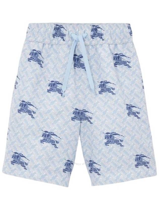 Burberry Boys Malcolm EKD Monogram Swim Shorts, Size 8Y - BURBERRY - BALAAN 1