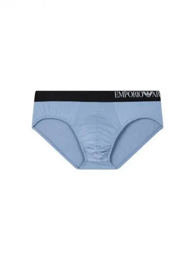 UNDERWEAR Men s Side Logo Band Briefs Light Blue 270442 - EMPORIO ARMANI - BALAAN 1