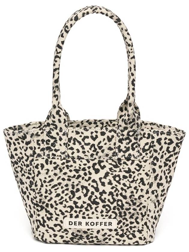 SHOPPER LEOPARD IVORY MINI - DER KOFFER - BALAAN 1