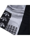 Trefoil Print Shorts Black - ADIDAS - BALAAN 4